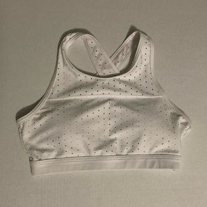 Buffbunny Allure Laser sports bra in white